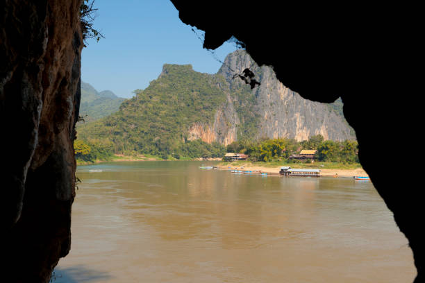 istock Pak Ou Caves in Luang Prabang 859216556
