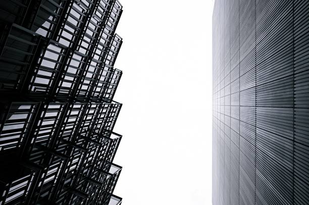 istock Two parallel buildings in London, both contrasting each other. 859216676