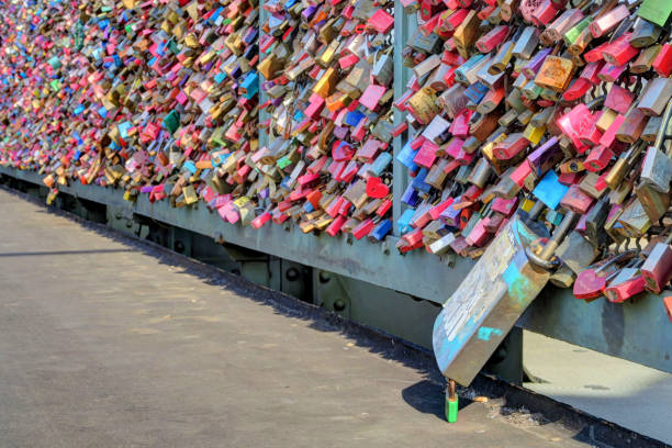 istock Love Locks on Hohenzollern Bridge 859232642