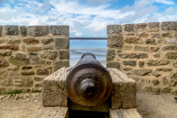 istock Mont Saint Michel Cannon 859243994