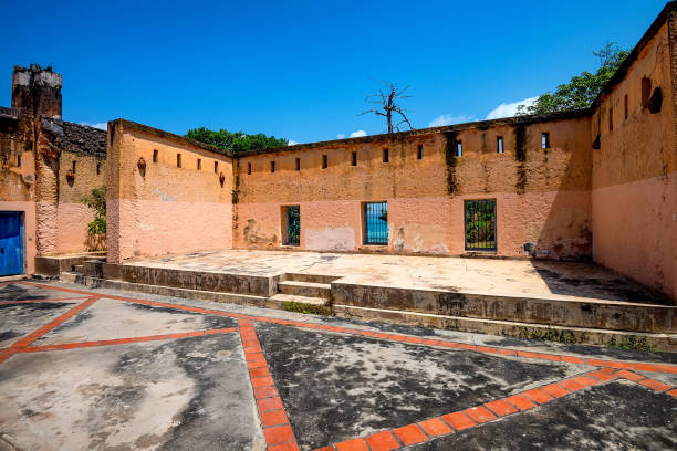 istock The old prison courtyard on Prison Island 859250394