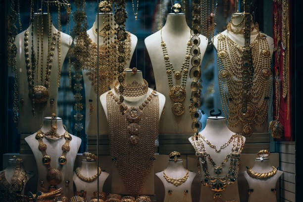 istock Golden Jewelry 859251300