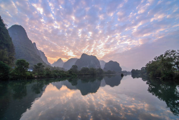 istock Early Morning At Yangshuo County 859257740
