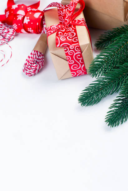 istock Accessories for packing Creative Christmas presents 859259324