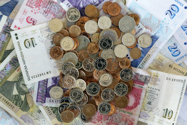 istock Bulgarian lev money banknotes 859262652