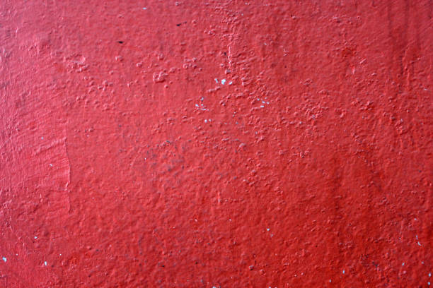 Red grunge old wall texture concrete cement background stock photo