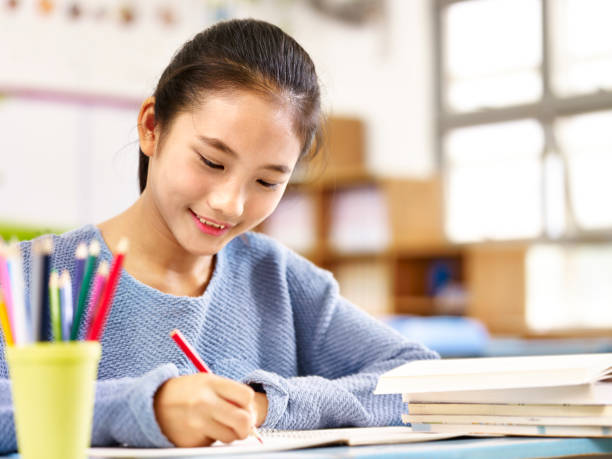 istock asian schoolgirl studying in classroom 859277334