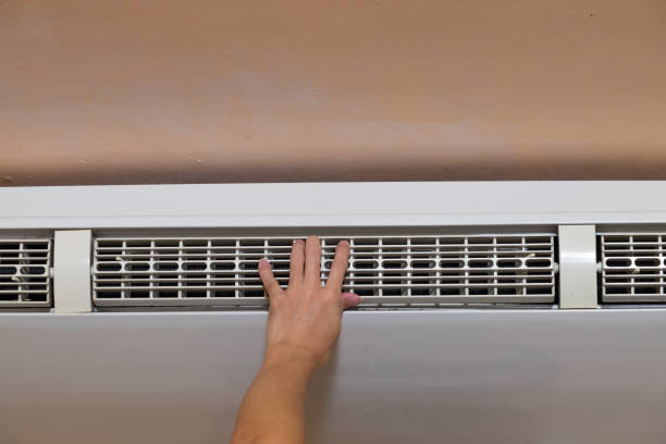 istock The technician is adjusting the air to check the cold 859284996
