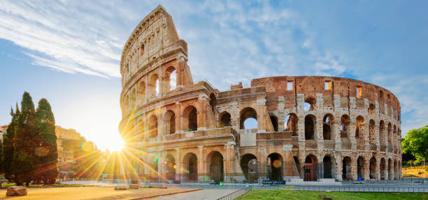 istock Colosseum in Rome with morning sun 859288672
