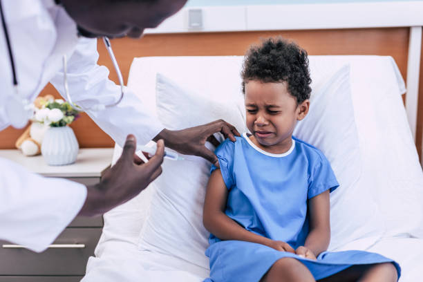 istock african american doctor making injection 859289518