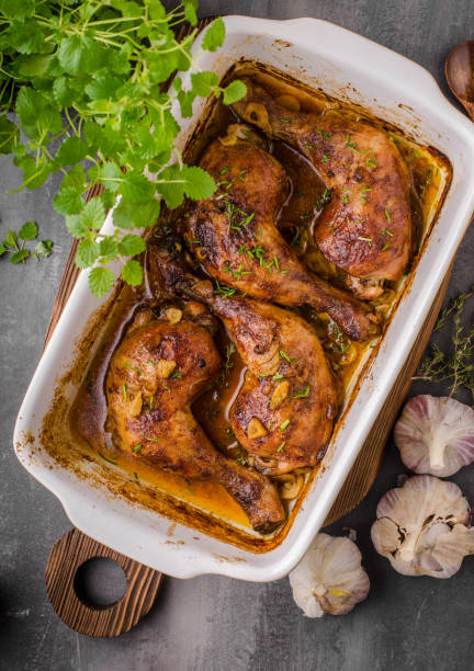 istock Garlic rosemary chicken 859322338