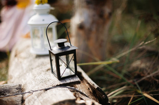 istock Candlestick in autumn colors 859336550
