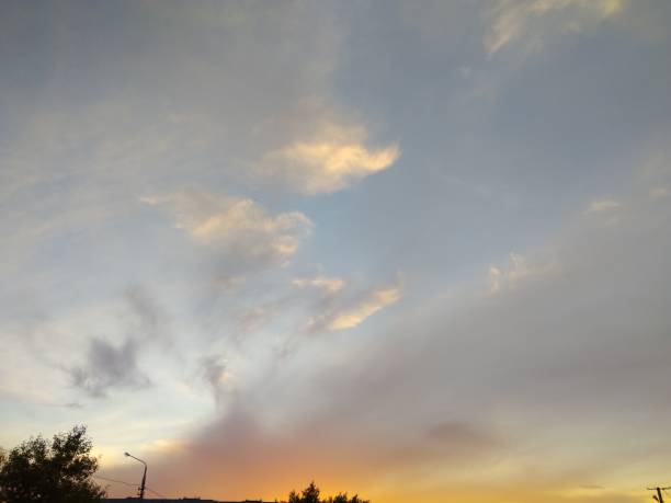 istock Very beautiful sunset in the sky 859339460