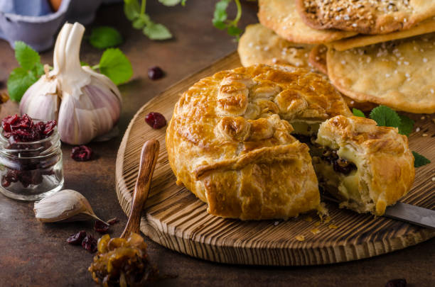istock Puff pastry stuffed by camembert 859339838