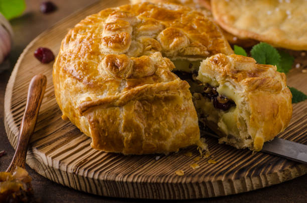 istock Puff pastry stuffed by camembert 859351478