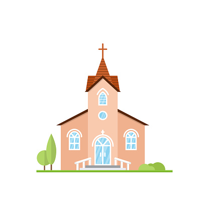 Ilustración de Paisaje De La Iglesia Católica y más Vectores Libres de  Derechos de Adorador - Adorador, Arquitectura, Arquitectura exterior -  iStock