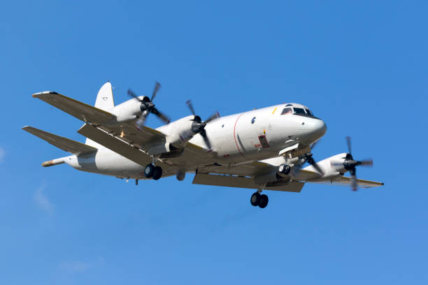Luqa, Malta September 22, 2017: German Navy Lockheed P-3C Orion 
