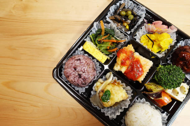 istock Japanese style bento (rice plate) 859367390