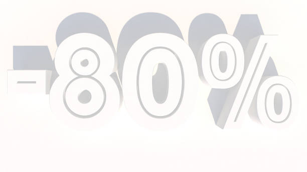 istock 3d rendering percentage discount number 859392164