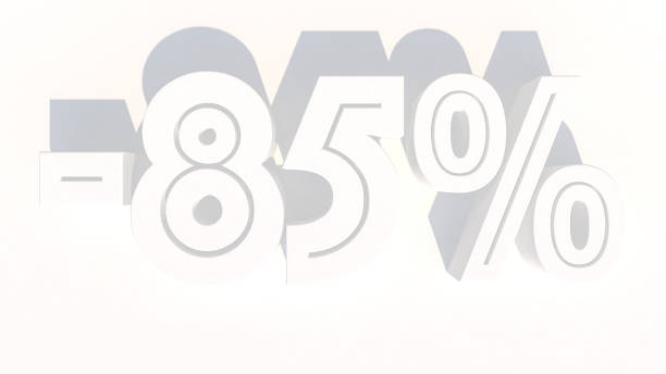 istock 3d rendering percentage discount number 859392206