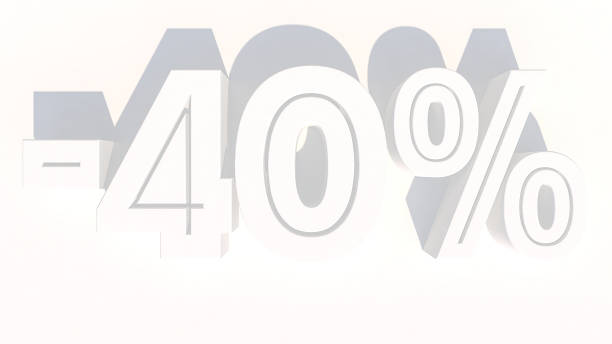 istock 3d rendering percentage discount number 859392238