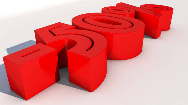 istock 3d rendering percentage discount number 859392328