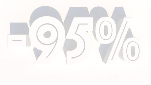 istock 3d rendering percentage discount number 859392358