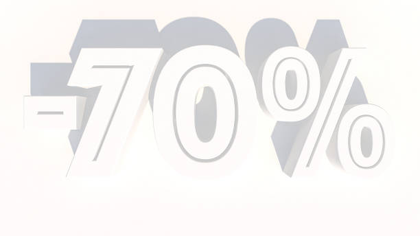 istock 3d rendering percentage discount number 859392450