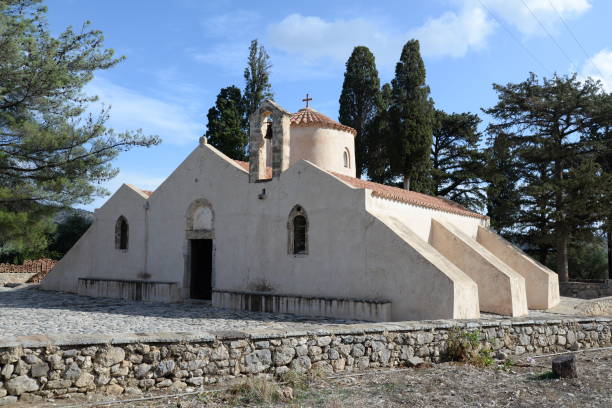 istock Church Panagia Kera at Crete 859392880