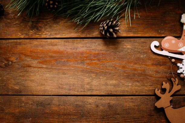 istock Christmas and New Year holiday background 859407148