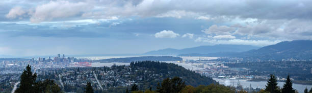 istock dusk time cityscape of Vancouver, BC, Canada 859410148
