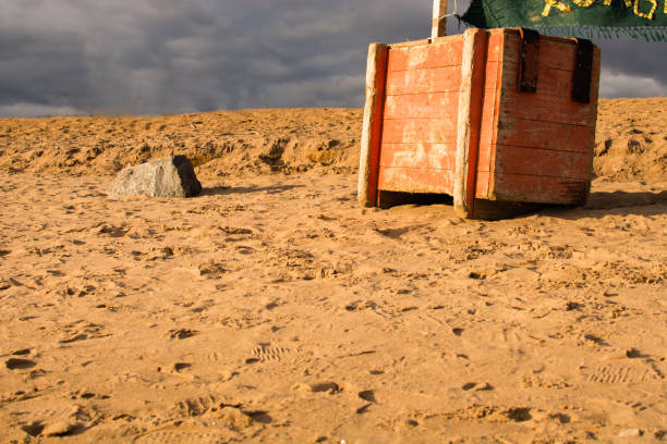 istock the chest on the beach 859414480