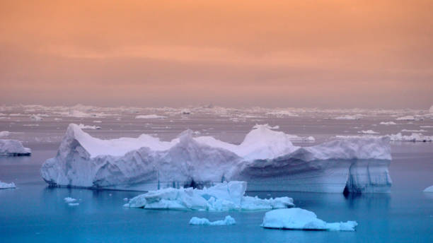 istock Massive Iceberg on arctic ocean in Greenland 859424562