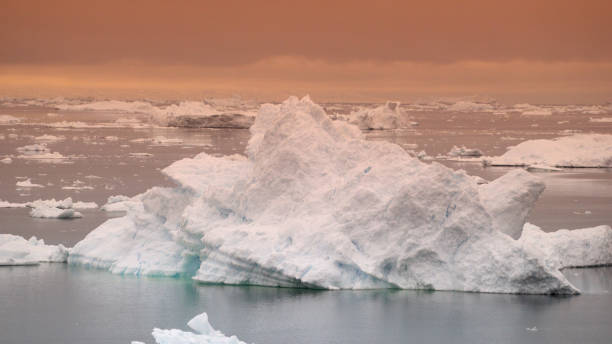 istock Massive Iceberg on arctic ocean in Greenland 859425142