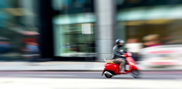 istock Exploring London on motorbike 859434650