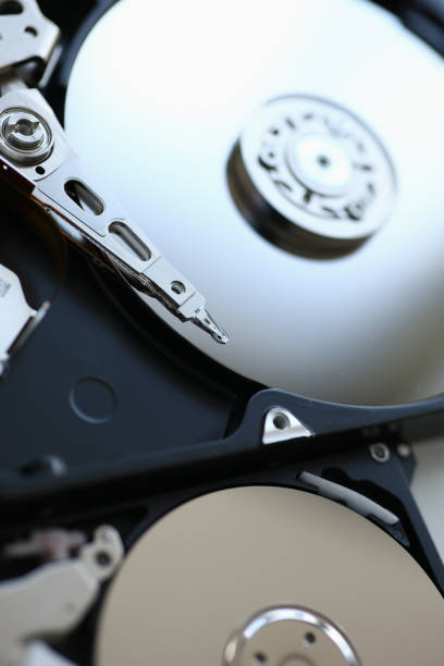 istock Hard drive from computer or laptop lies on the table 859442090