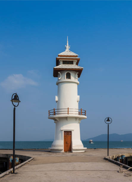 istock Lighthouse on a Bang Bao pier on Koh Chang Island 859452006