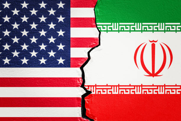 istock USA and Iran conflict concept, 3D rendering 859452538
