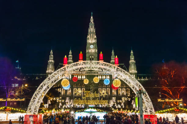 istock Christmas market in Vienna 859475712