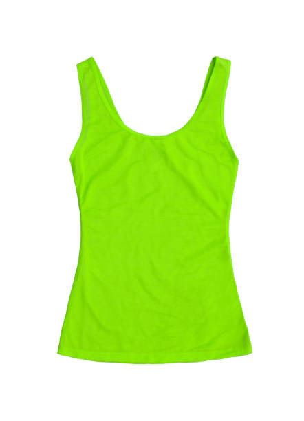 istock neon green sleeveless sports top isolated on white background 859482976
