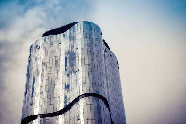 istock Glass city tower 859494754