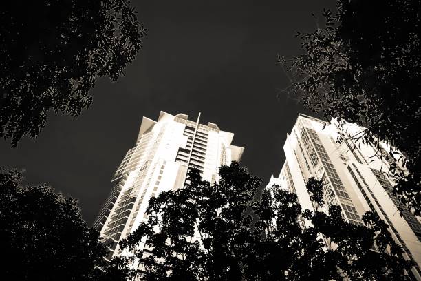 istock Modern office and residential buildings 859497062