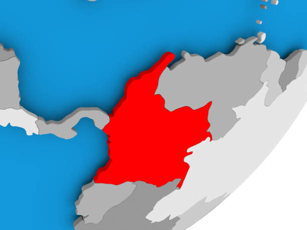 istock Map of Colombia 859497456