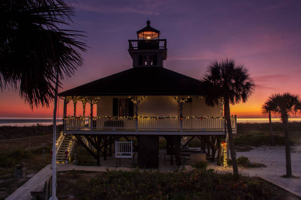 istock Boca Grande Lighthouse Holiday Sunset 859503296