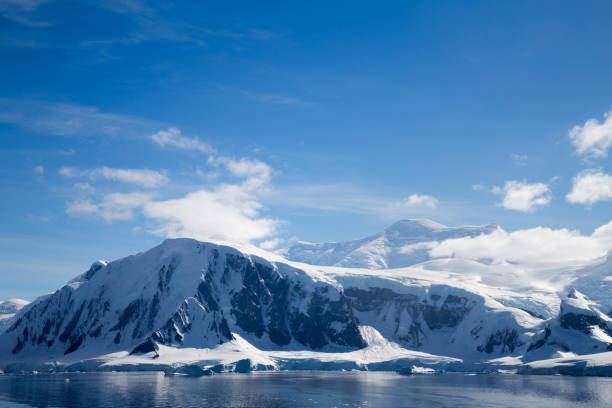istock A mountain range in Antarctica. Neumayer Channel. 859503474