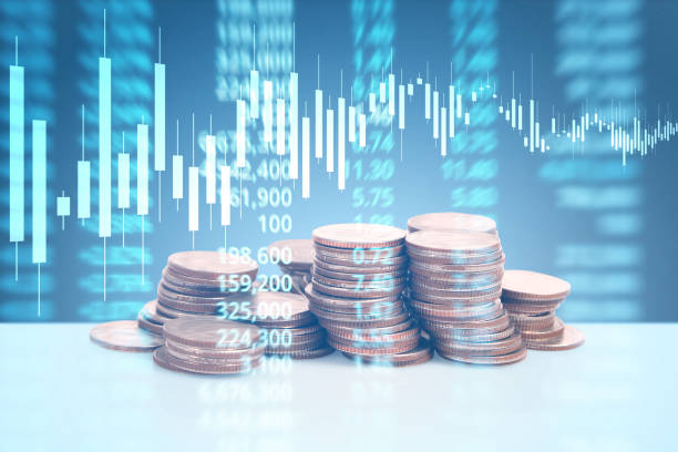 istock graph coins stock finance  business concept 859514196