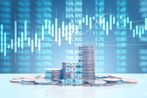 istock graph coins stock finance  business concept 859514208