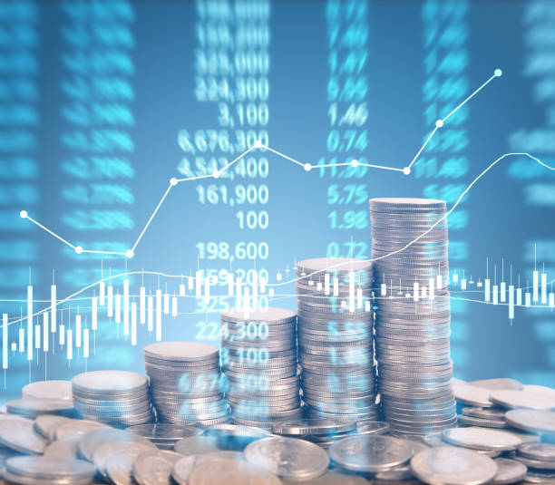 istock graph coins stock finance  business concept 859514224