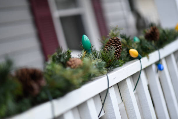 istock Christmas Porch Decorations3 859521670
