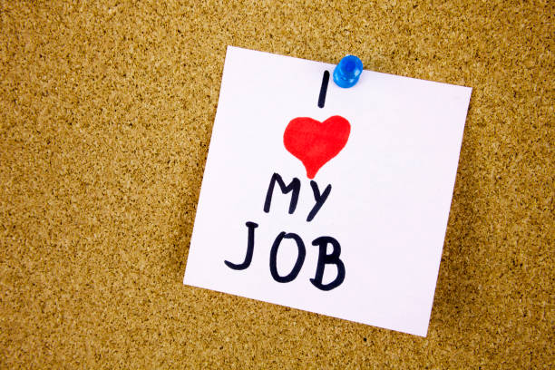istock i love my job note adhesive note on over cork board background 859526742